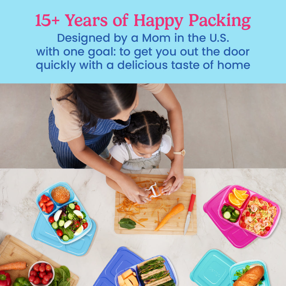 Bentgo Easyboxes 3-Compartment Food Containers 20-Piece Set