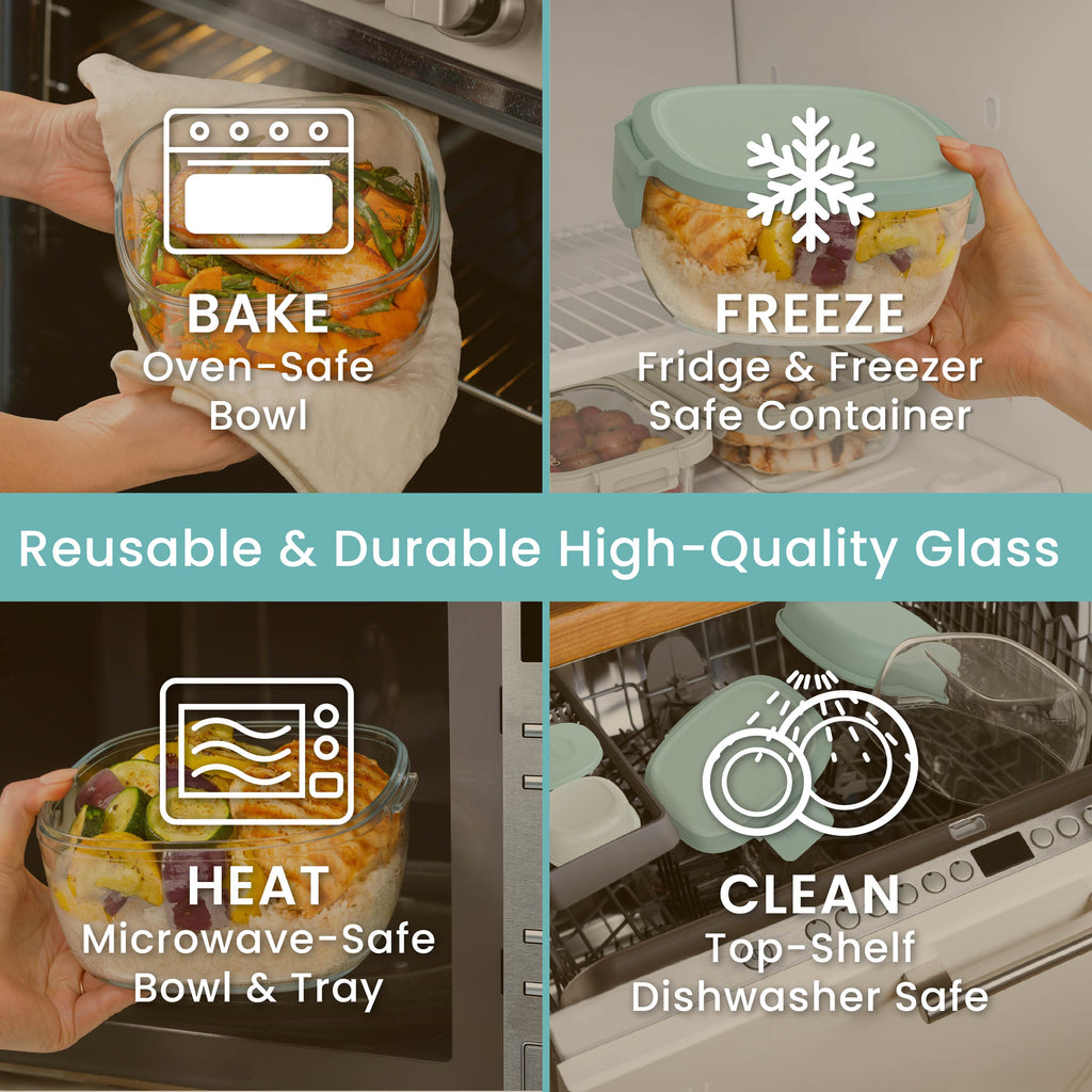 Bentgo Glass Salad Container
