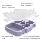 Bentgo Kids Prints Tray with Transparent Cover